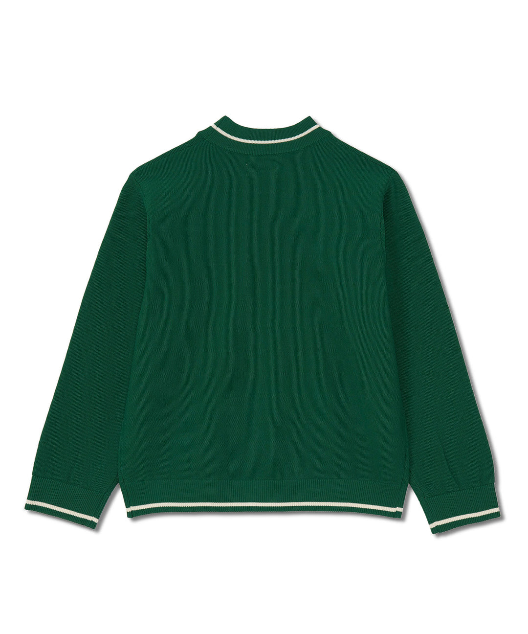MOCK NECK LONG SLEEVE KNIT GREEN