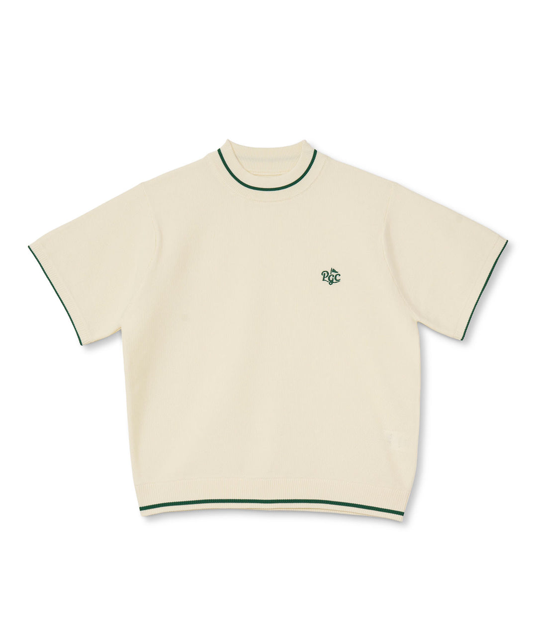 MOCK NECK KNIT IVORY