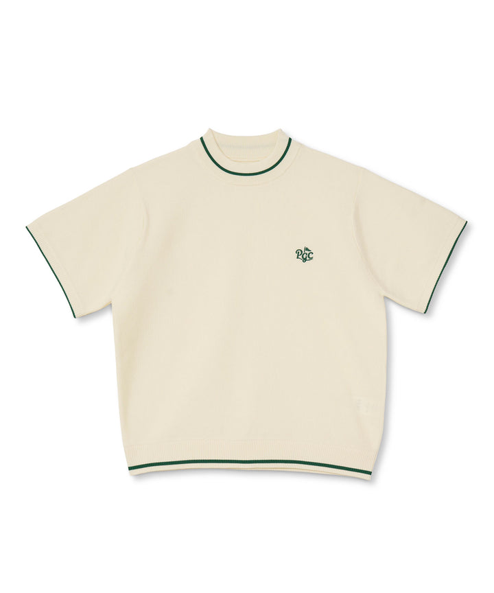 MOCK NECK KNIT IVORY