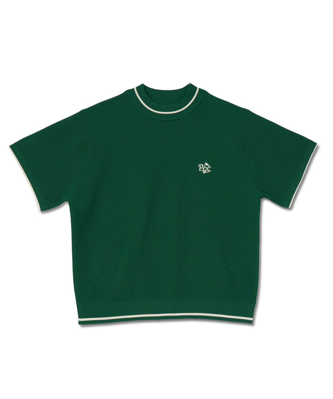 MOCK NECK KNIT GREEN