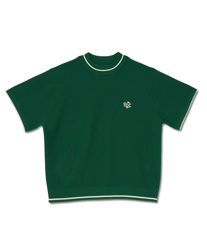 MOCK NECK KNIT GREEN