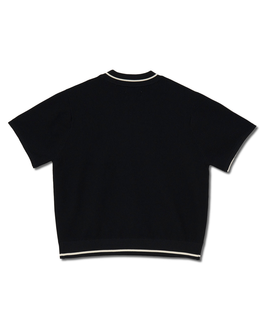 MOCK NECK KNIT BLACK