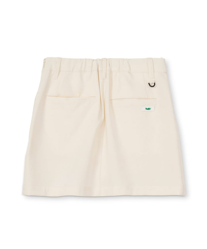 PLEATED SKIRT IVORY