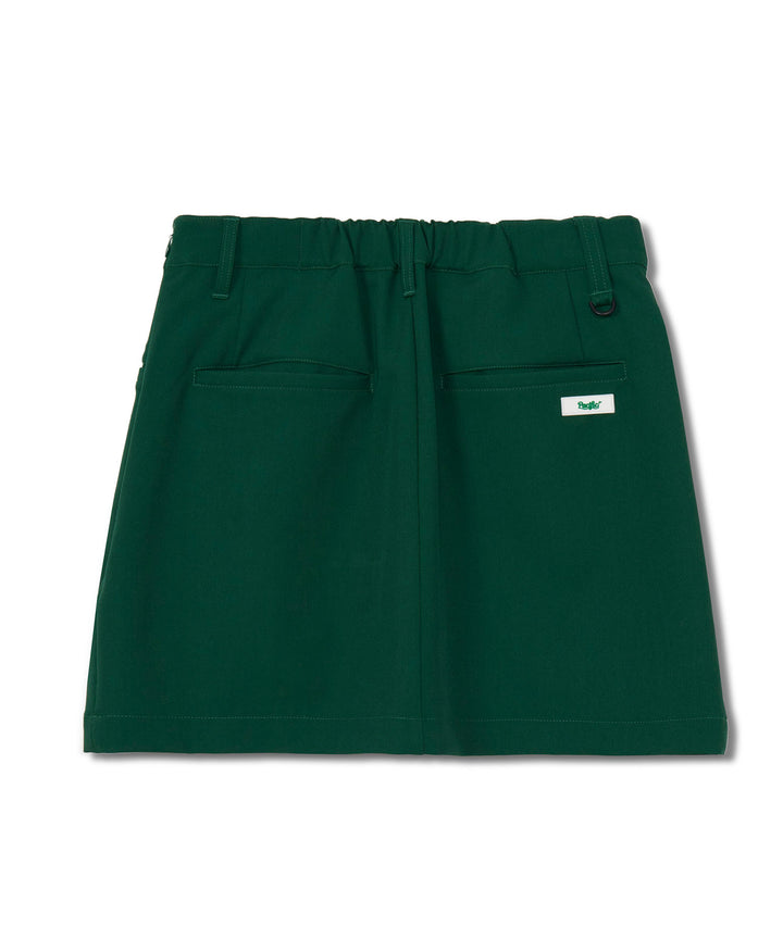 PLEATED SKIRT GREEN