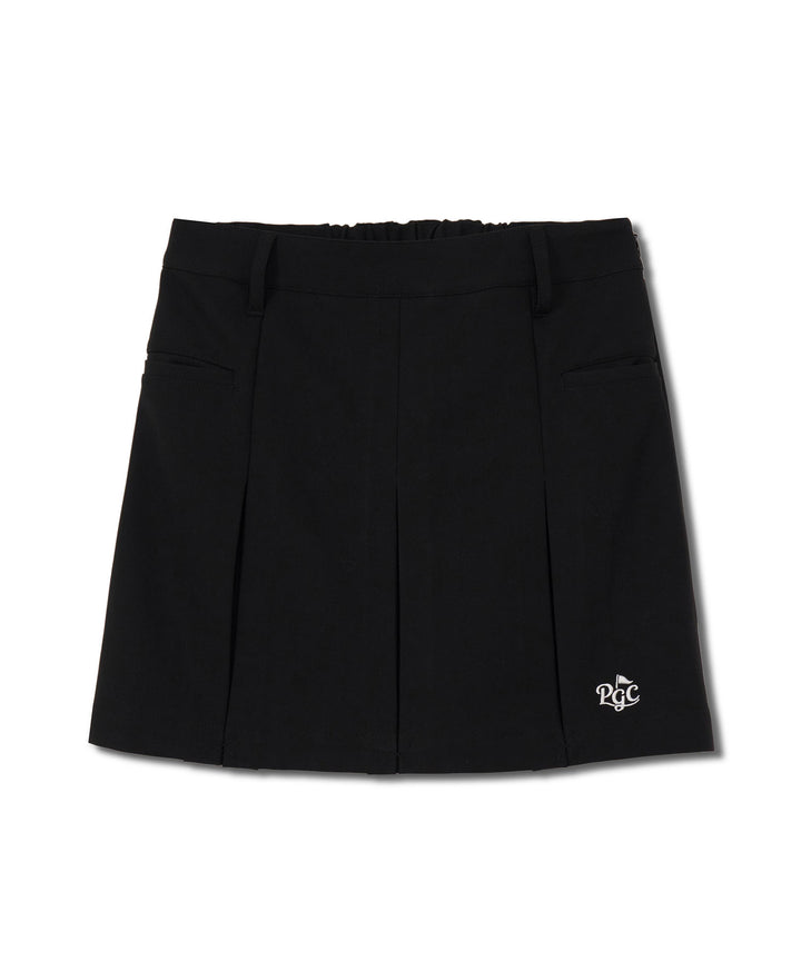 PLEATED SKIRT BLACK