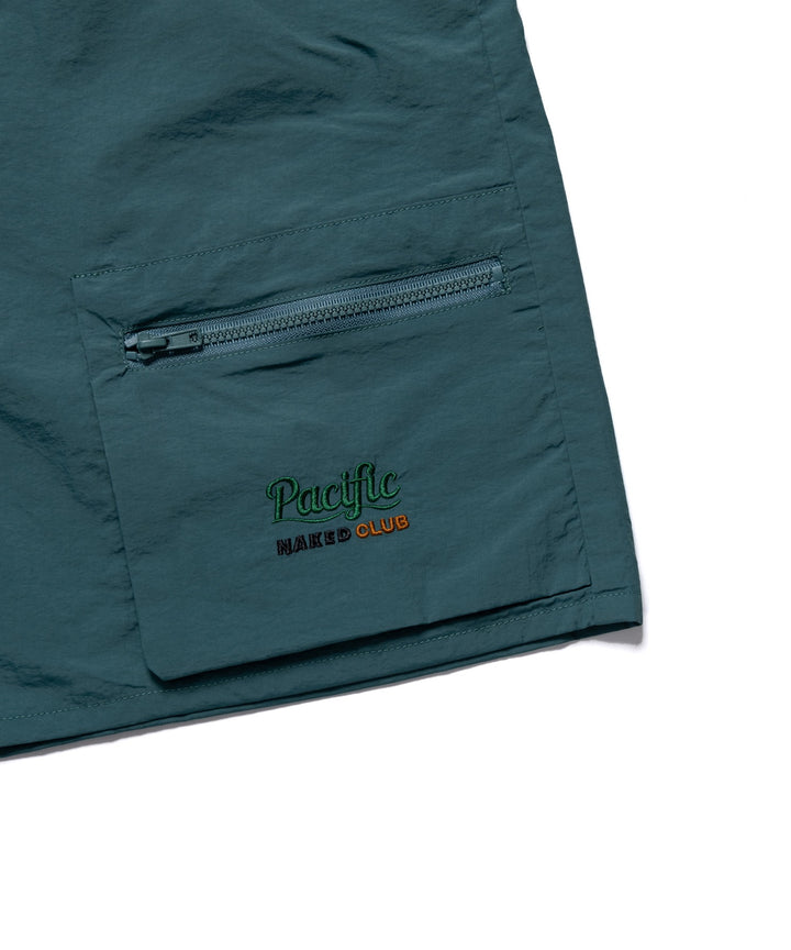 NAKED GOLF×PGC パーフェクトショートパンツ PEACOCK GREEN