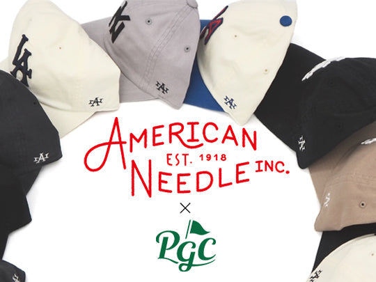 AMERICAN NEEDLE × PGC の新作 第3弾が入荷です！