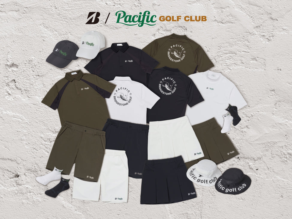 BRIDGESTONE GOLF × PGCコラボレーションアイテムが登場！