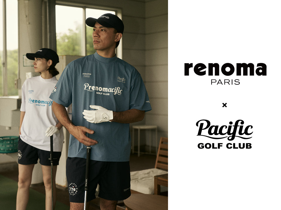 renoma golf × PGC コラボがこの夏再び。