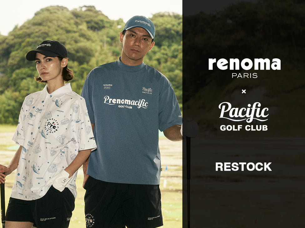 renoma golf × PGC コラボがこの夏再び。