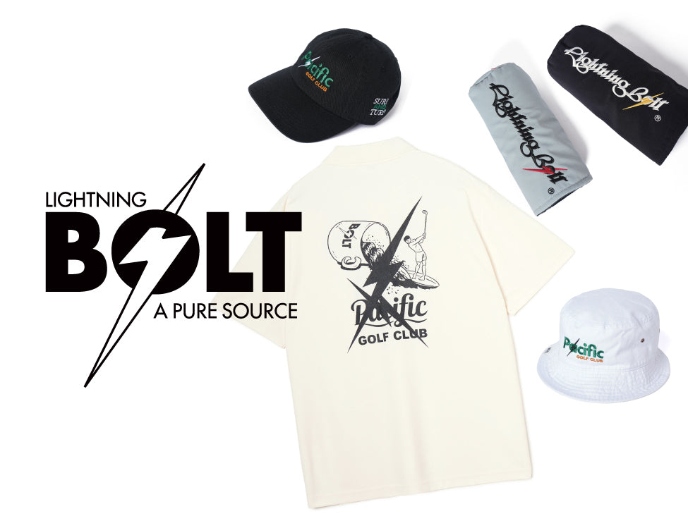 パシフィックゴルフPacific Golf LIGHTNING BOLTハーフ LIGHTNING BOLT × PGC】新作コラボ発売中！ – Pacific GOLF CLUB