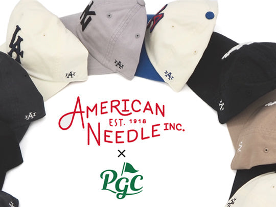 AMERICAN NEEDLE × Pacific GOLF CLUB アイテムの販売開始