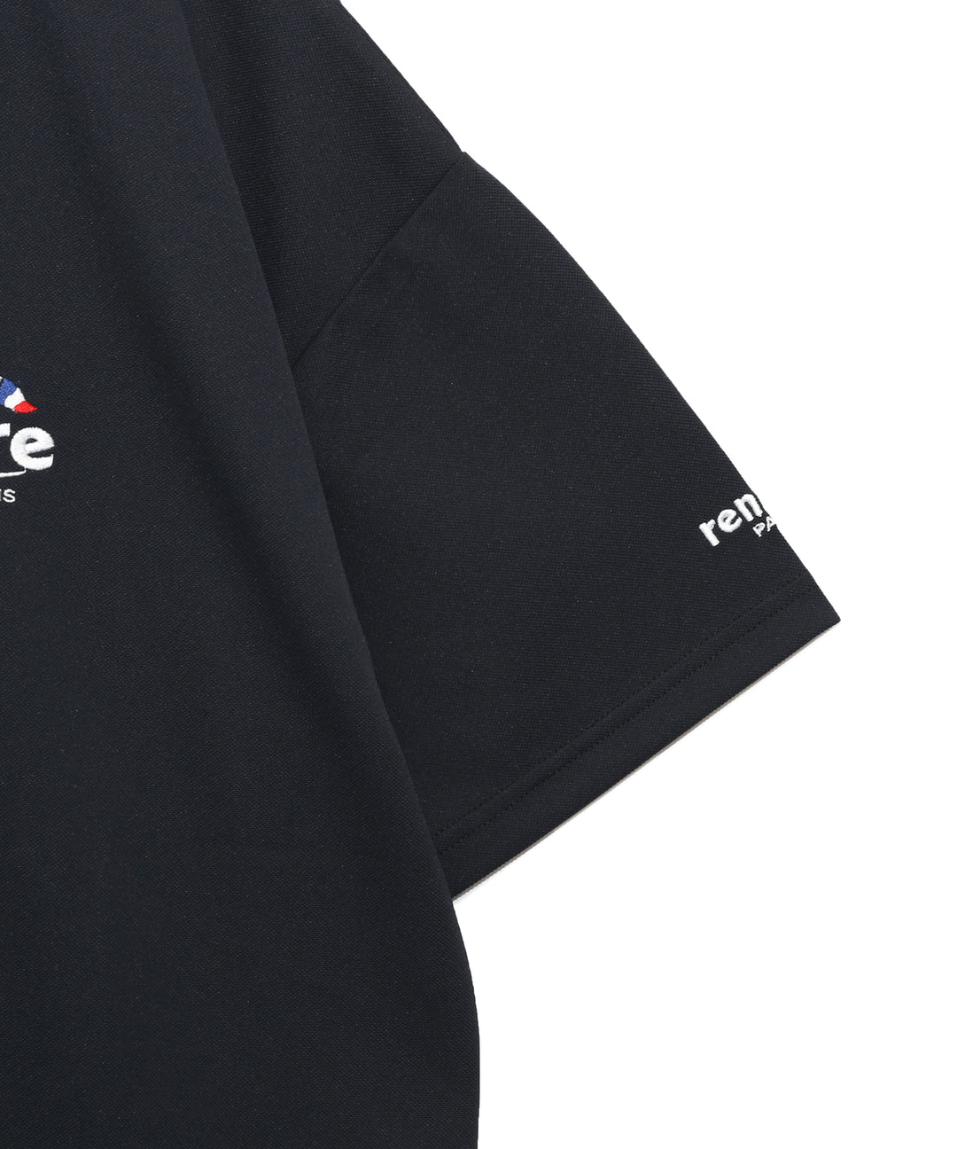 renoma golf × PGC SS POLO SHIRTS BLACK