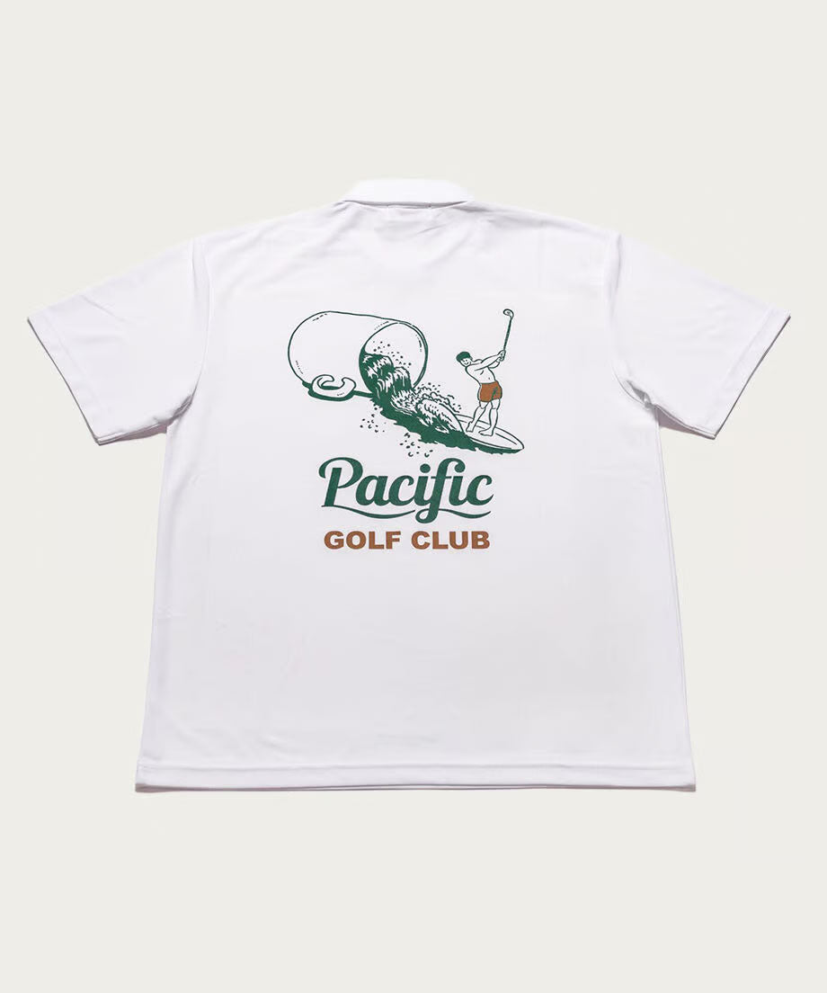 FORE ON THE WAVES POLO WHITE