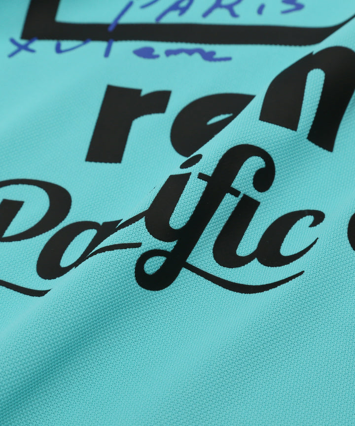 renoma golf × PGC SS POLO SHIRTS BLUE