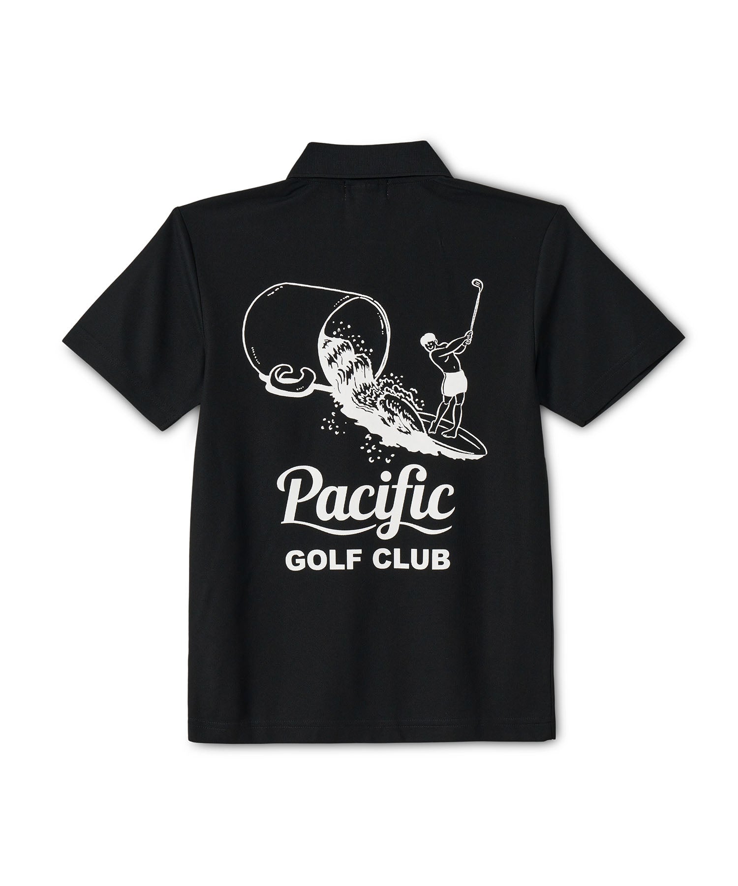 CUP & SURFER POLO BLACK