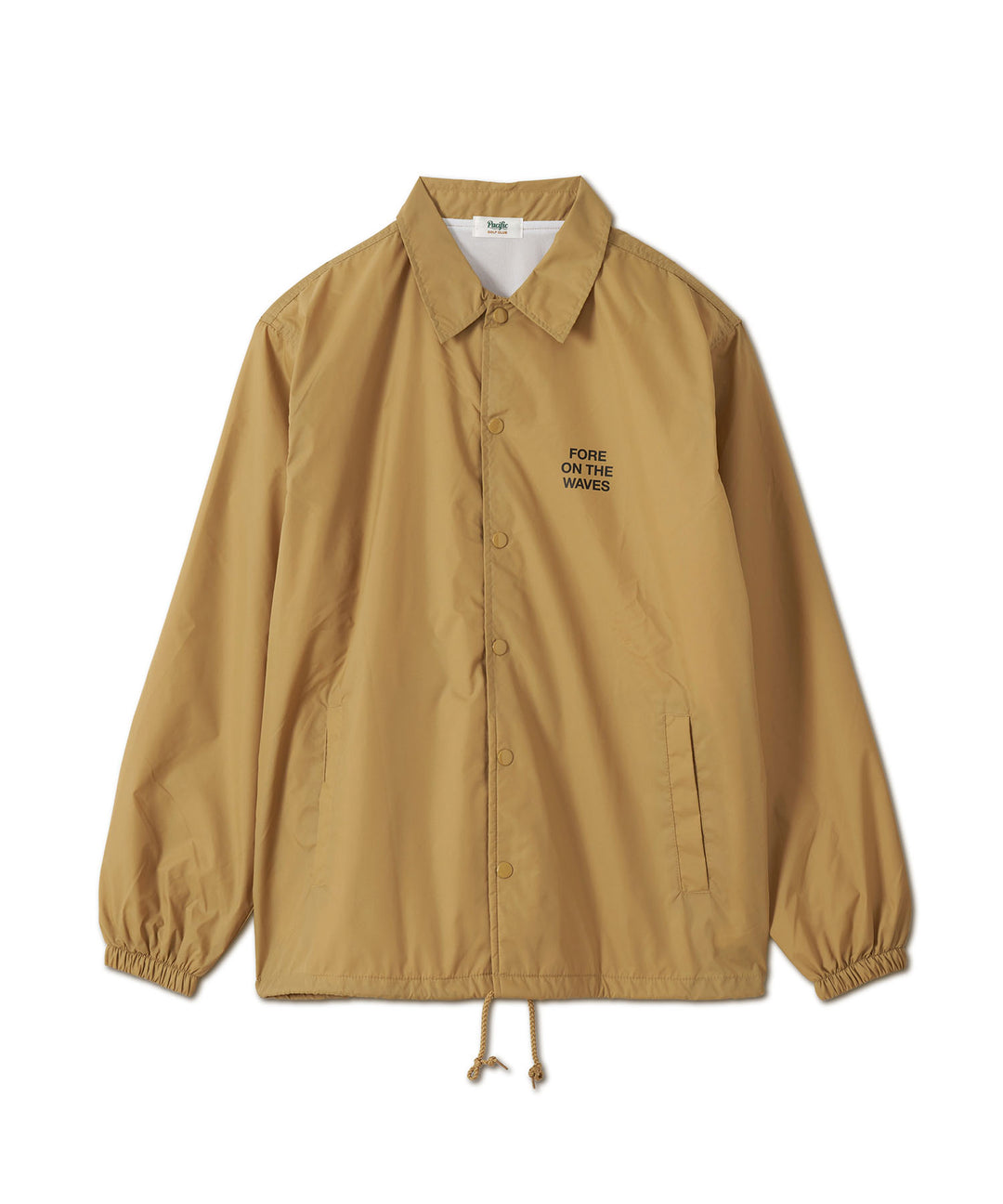 FORE ON THE WAVES COACH JACKET BEIGE