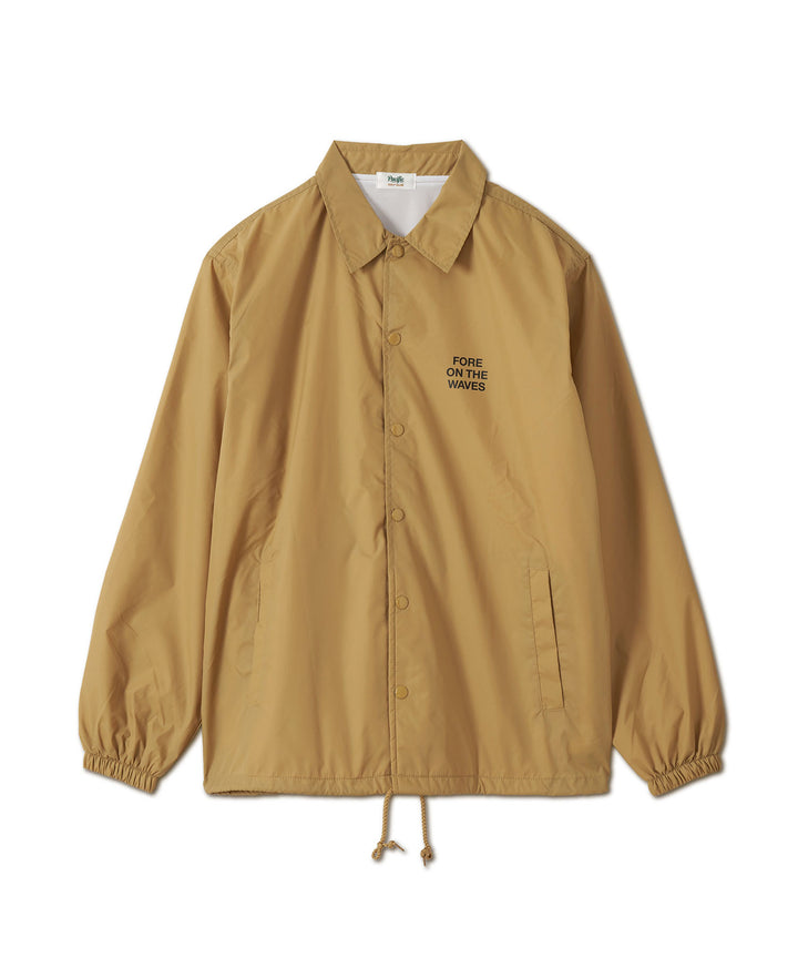 FORE ON THE WAVES COACH JACKET BEIGE