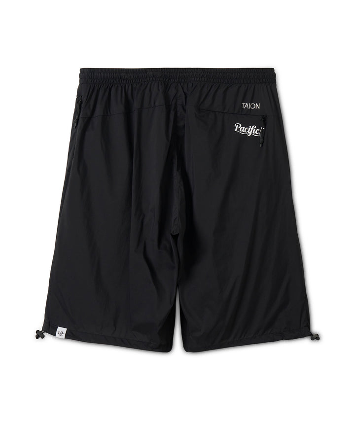 TAION × PGC BASIC SPORTS LIGHT SHORTS BLACK