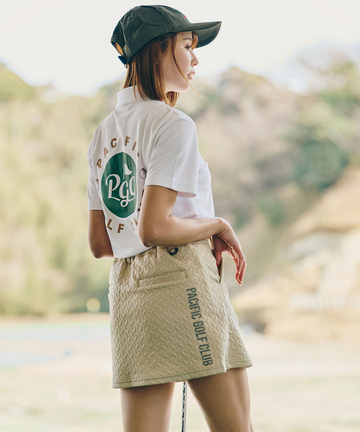 【WOMEN】EMBOSS JQ SKIRT