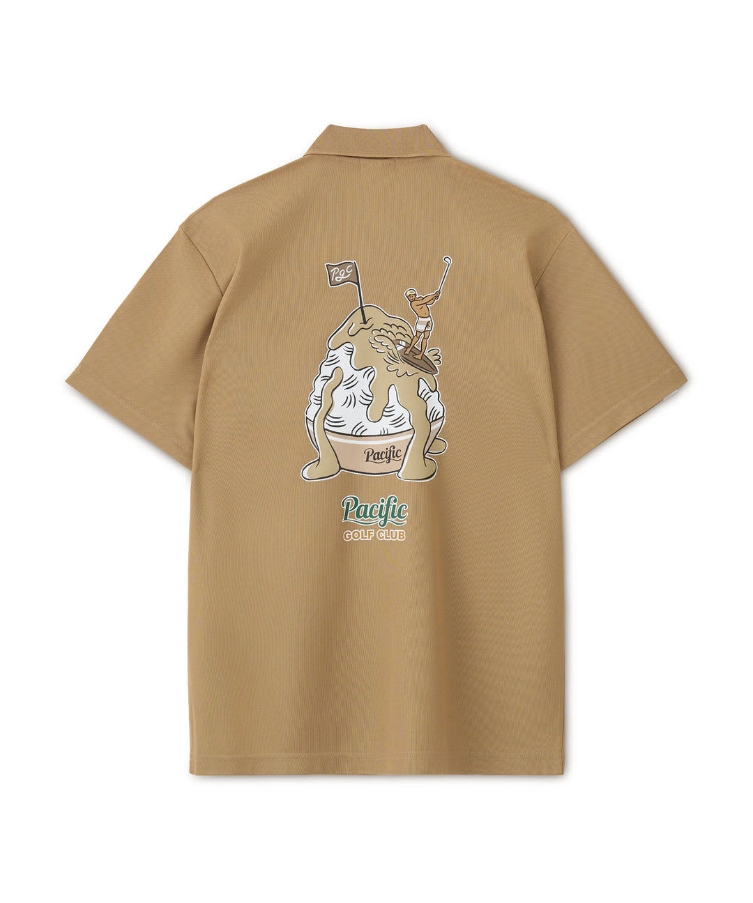 【MEN】GOLF & SHAVED ICE POLO SHIRT