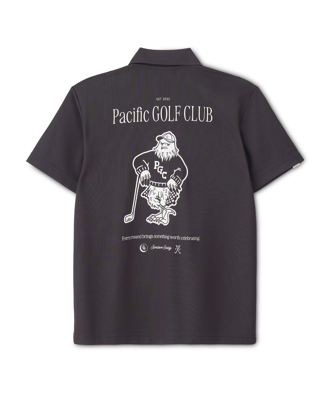 【WOMEN】BLACK KITE MASCOT POLO SHIRT