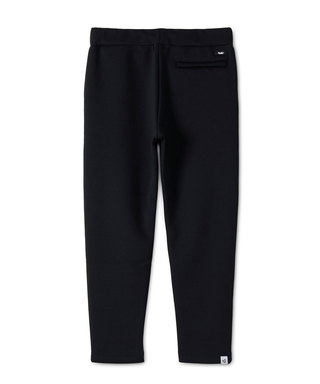 DOUBLE KNIT LONG PANTS BALCK