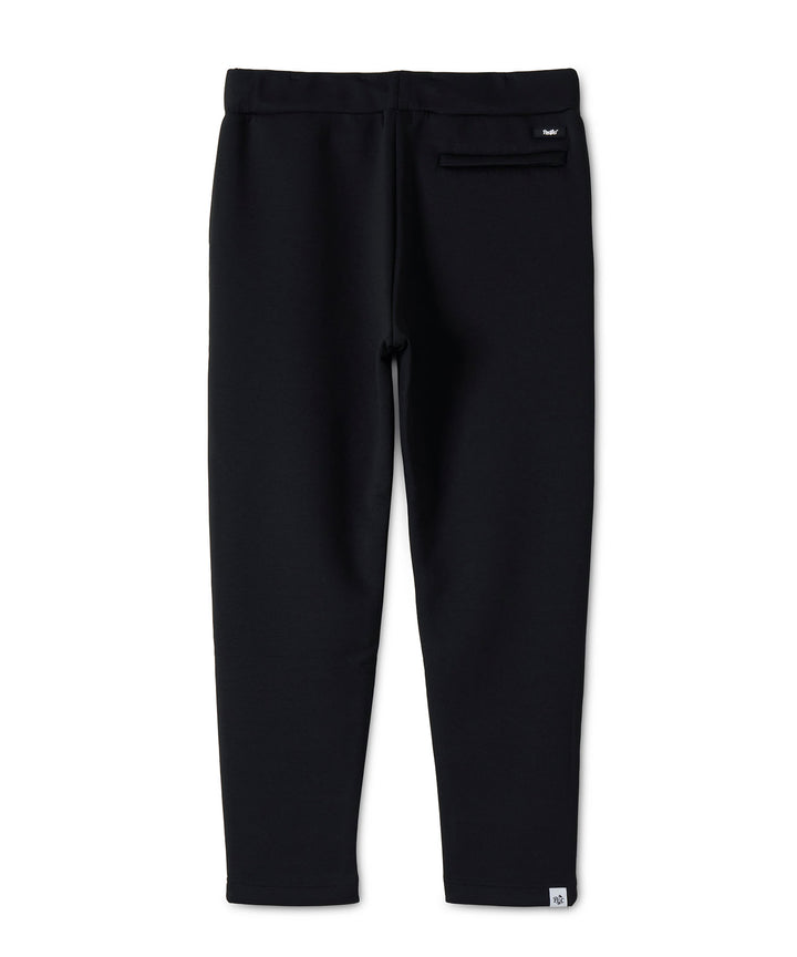 DOUBLE KNIT LONG PANTS BALCK