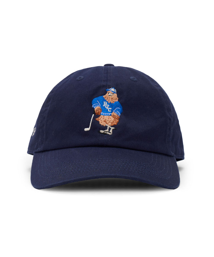 BLACK KITE MASCOT 6 PANEL CAP