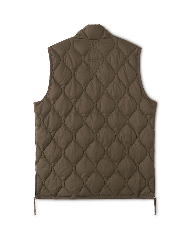 TAION × PGC MILITARY HI NECK W-ZIP DOWN VEST（SOFT SHELL）