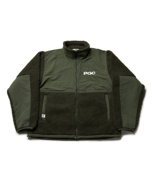 NYLON COMBINATION SHEEP BOA FLEECE BLOUSON – Pacific GOLF CLUB