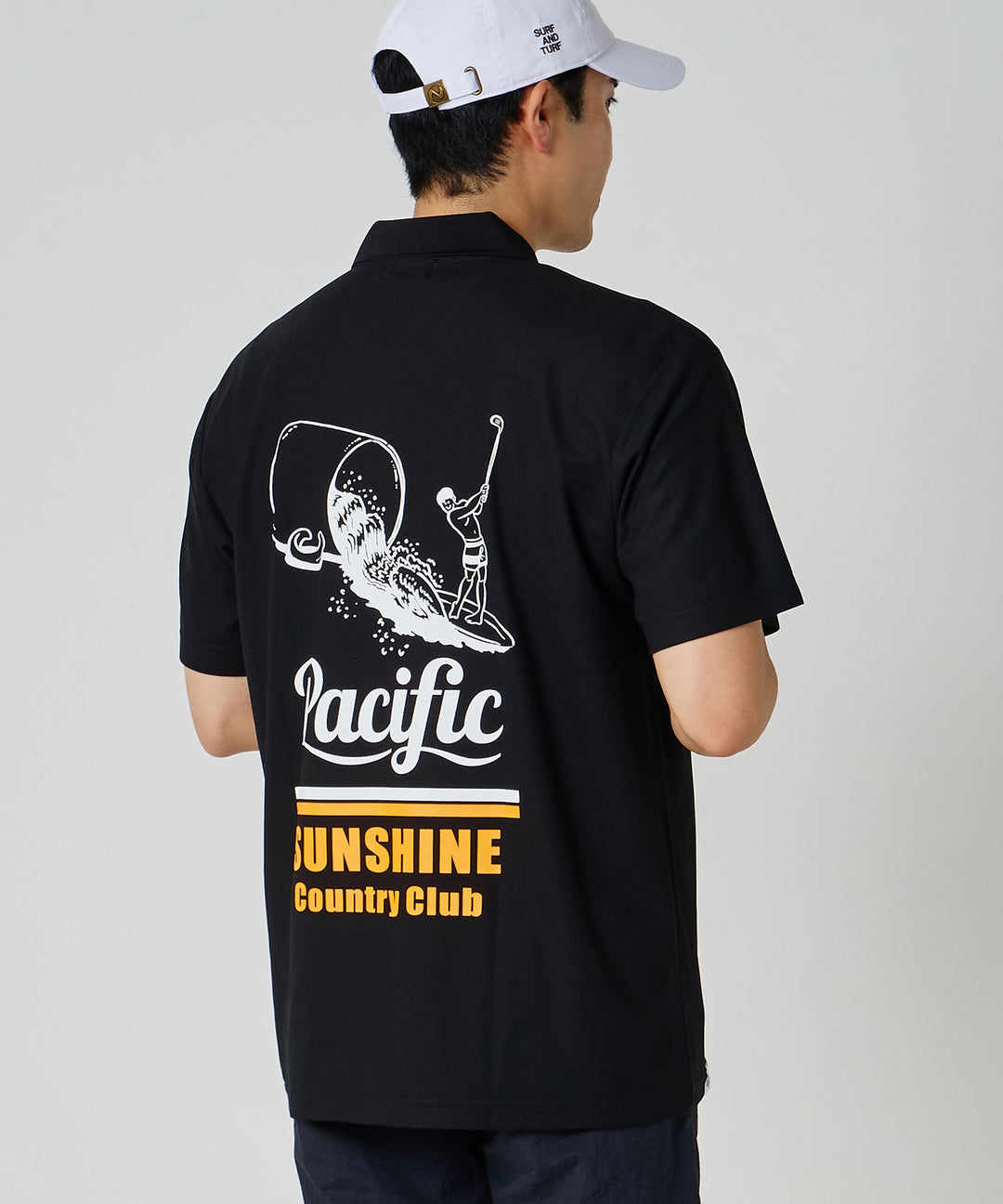 【MEN】Pacific SUNSHINE COUNTRY CLUB POLO SHIRT