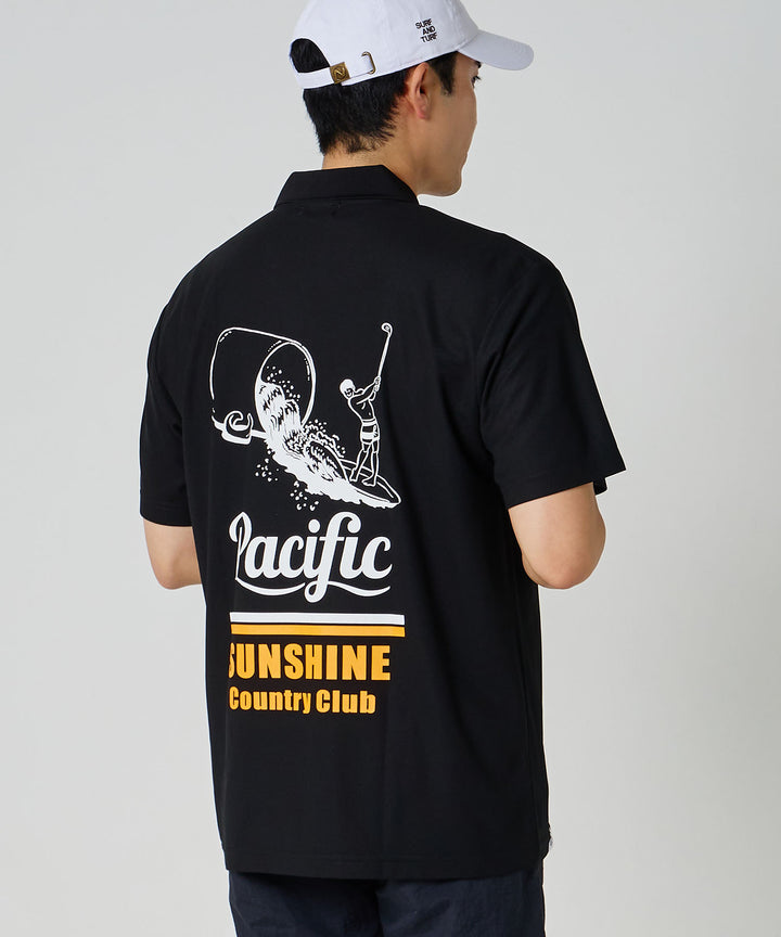 【MEN】Pacific SUNSHINE COUNTRY CLUB POLO SHIRT