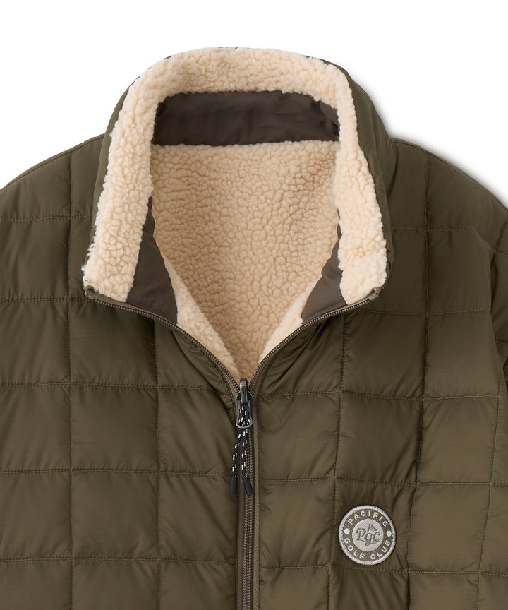 TAION × PGC MOUNTAIN REVERSIBLE "DOWN×BOA" HIGH-NECK JACKET
