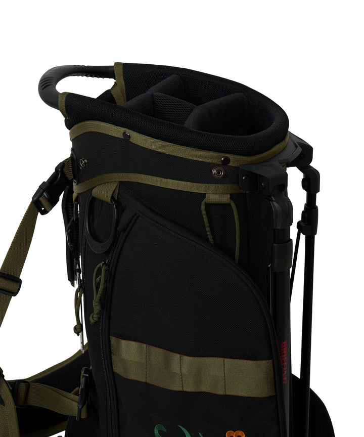 BRIEFING × PGC GOLF BAG CR-4 #03 BLACK