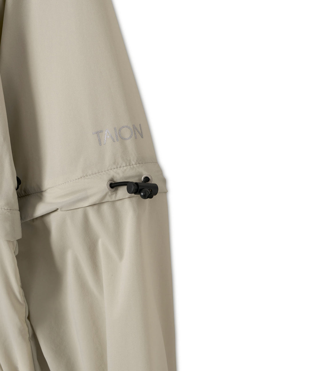 TAION × PGC BASIC SPORTS HI-NECK W-ZIP DETACHABLE LIGHT JACKET GRAY