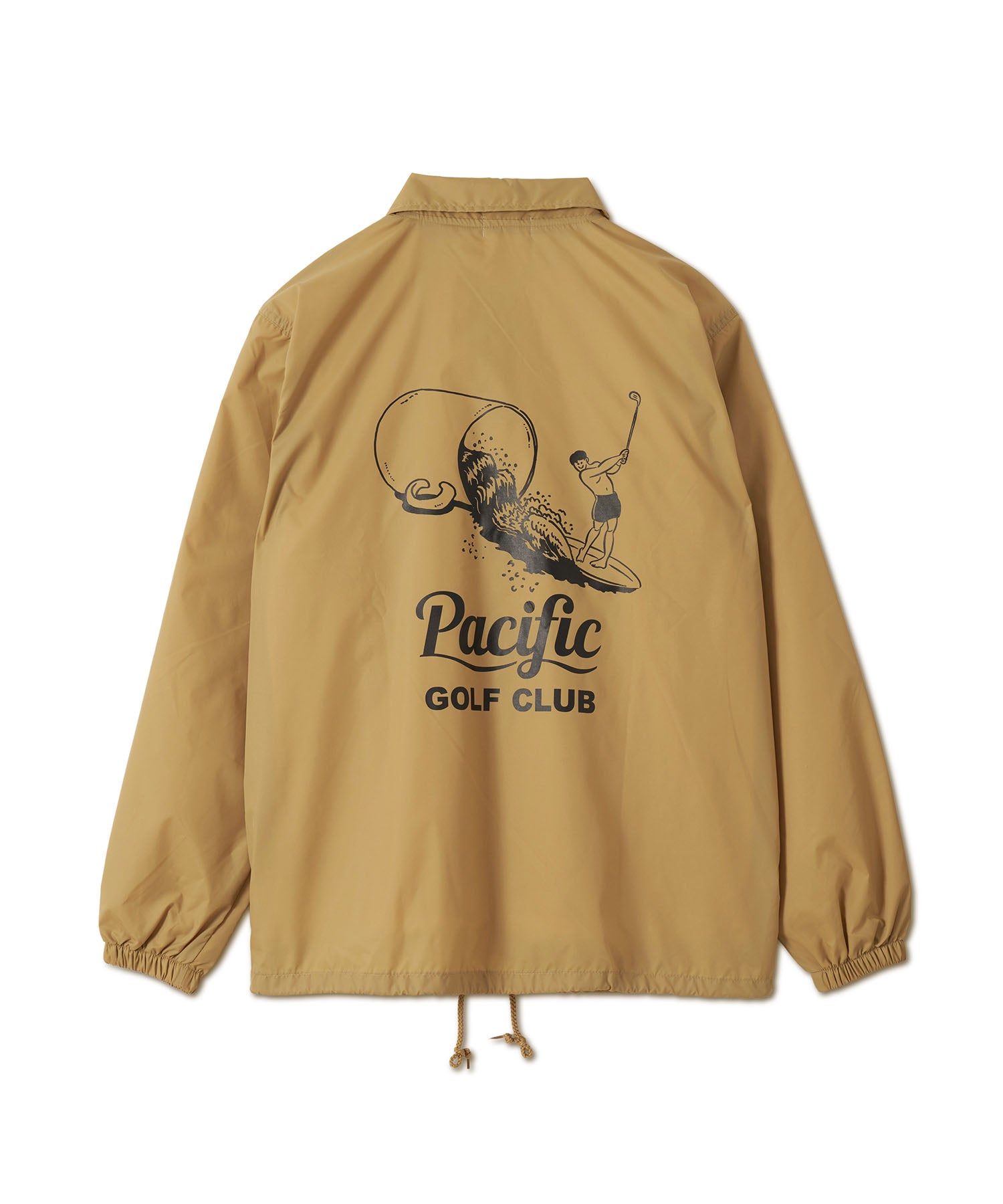 専用！　美品　Pacific GOLF CLUB ナイロンコーチジャケット パシフィックゴルフクラブ コーチジャケット(ユニセックス