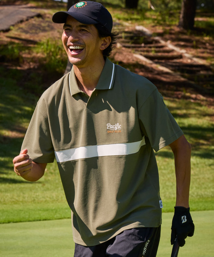 CUP & SURFER PANEL POLO