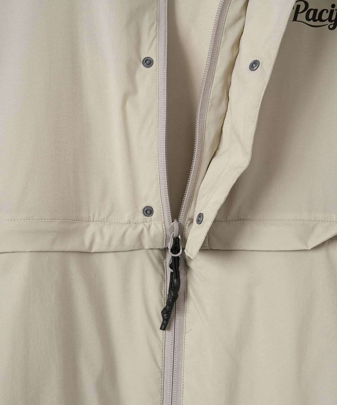 TAION × PGC BASIC SPORTS HI-NECK W-ZIP DETACHABLE LIGHT JACKET GRAY