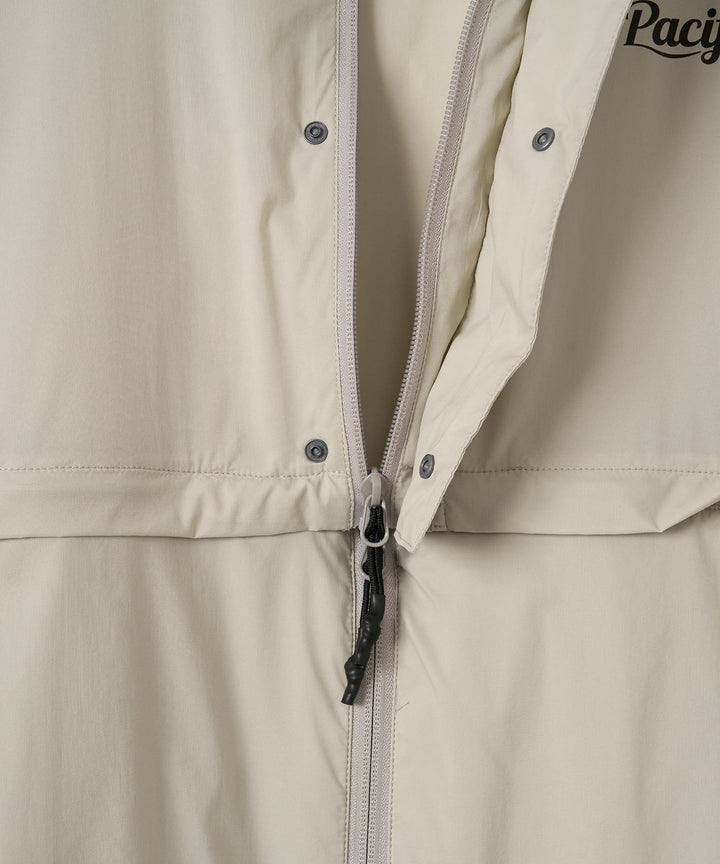 TAION × PGC BASIC SPORTS HI-NECK W-ZIP DETACHABLE LIGHT JACKET GRAY