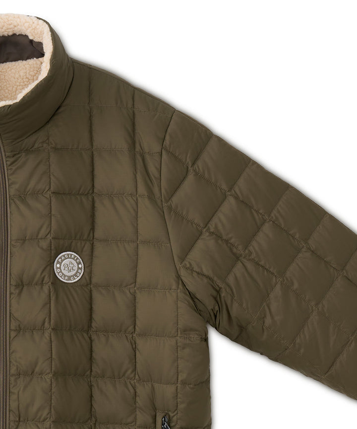 TAION × PGC MOUNTAIN REVERSIBLE "DOWN×BOA" HIGH-NECK JACKET