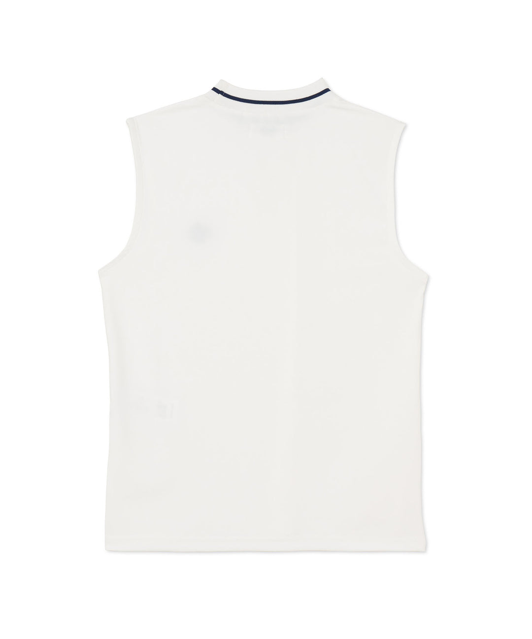 NO-SLEEVE MOCK-NECK IVORY