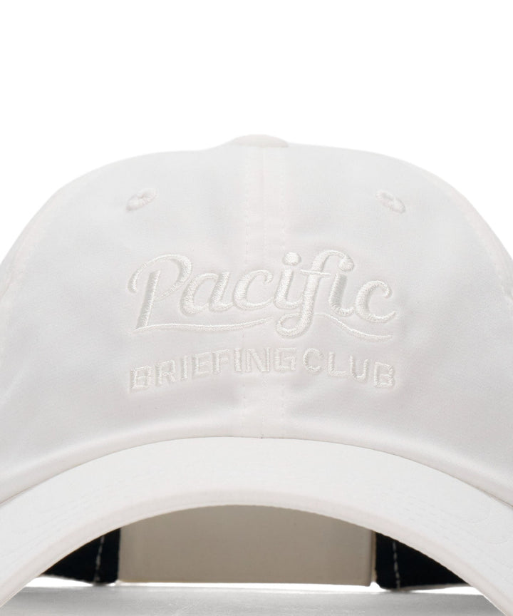 BRIEFING × PGC MS GLASSHOLD LOGO CAP WHITE