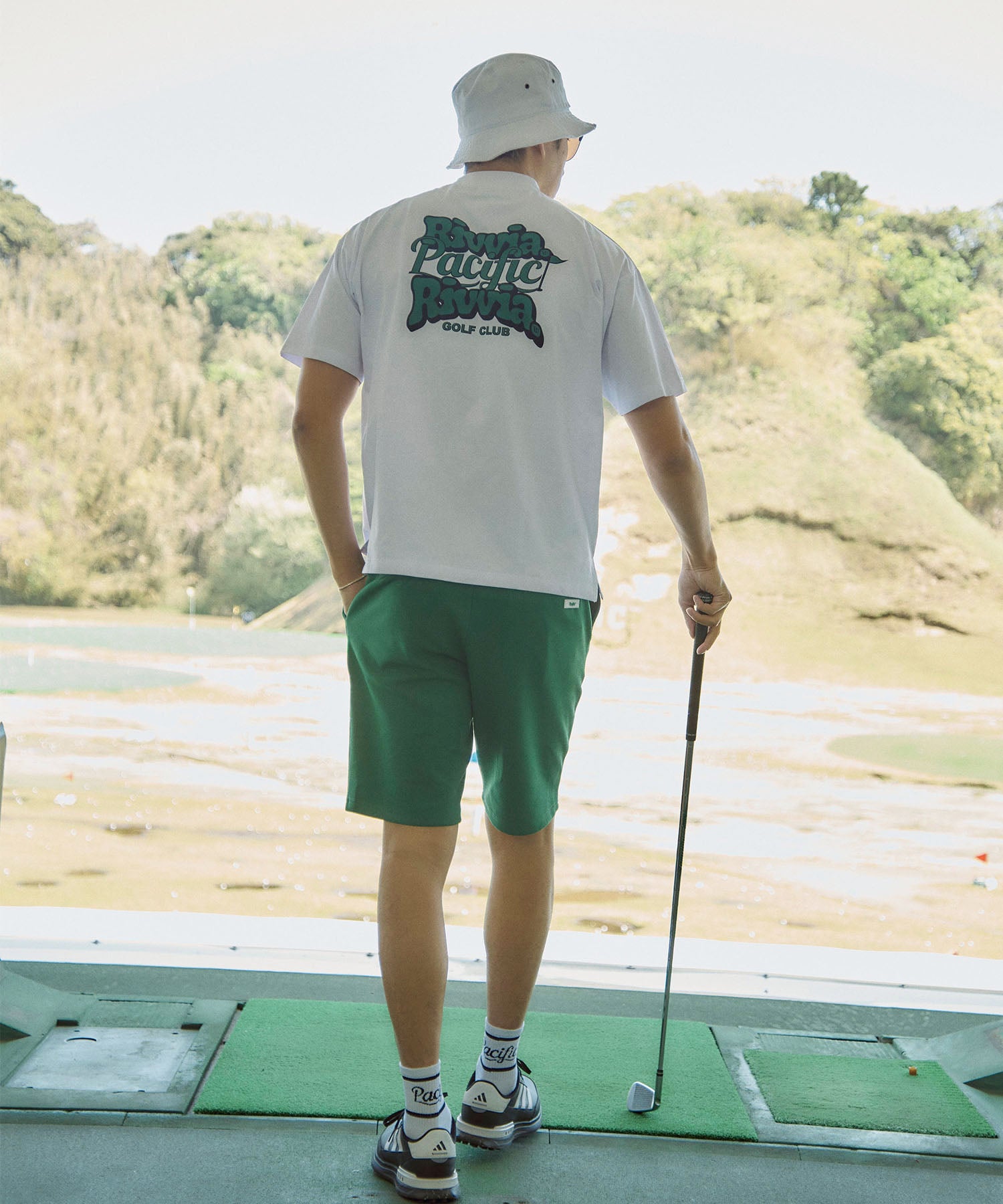 Rivvia Projects × PGC VV PGC M/NECK RASH SS – Pacific GOLF CLUB