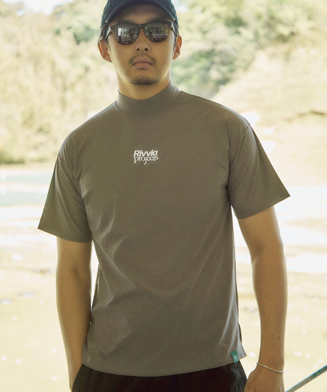 Rivvia Projects × PGC ON THE WAVE M/NECK RASH SS