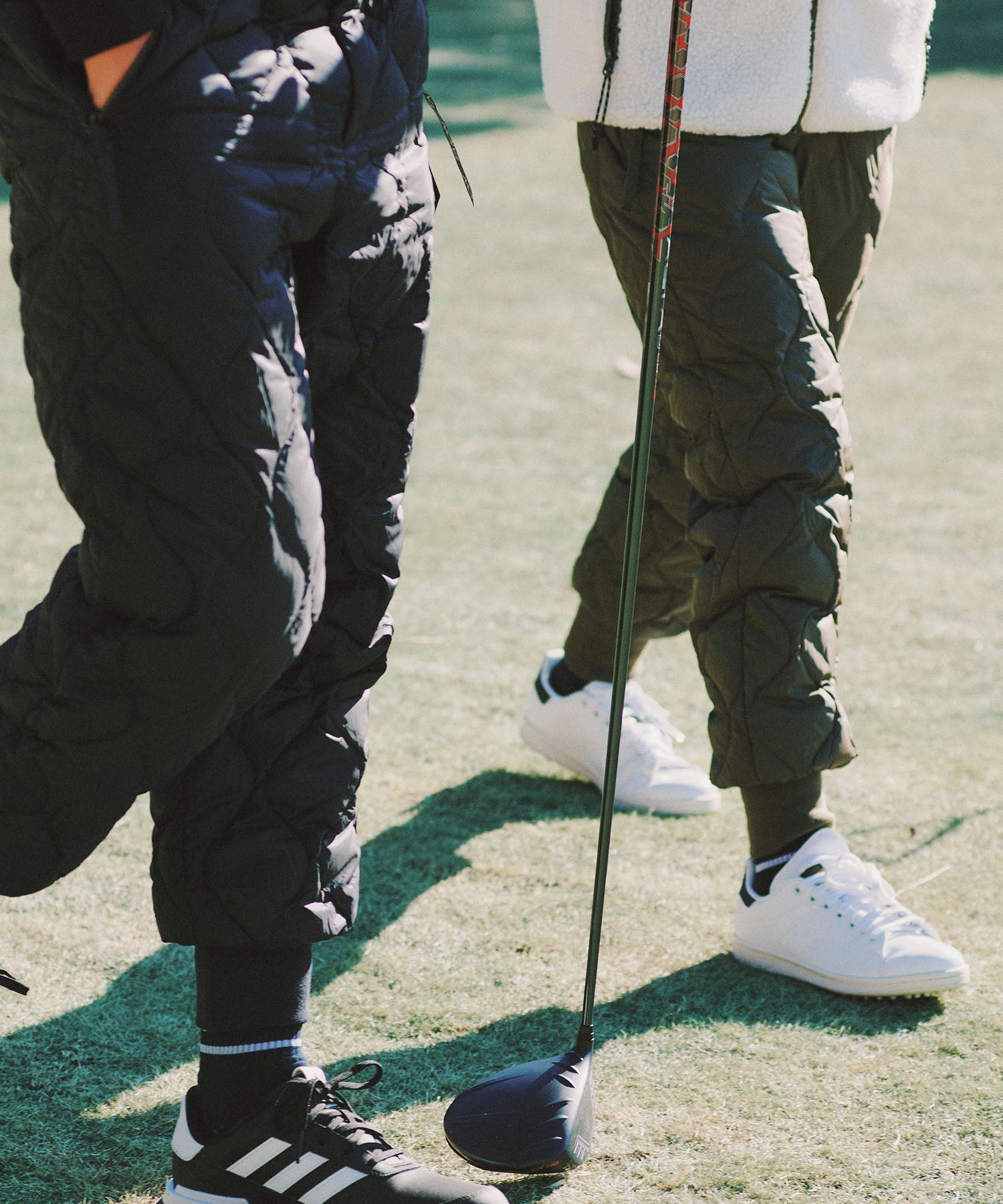 パシフィックゴルフクラブ ナイロンコンビネーションボアパンツ　新品 Pacific GOLF CLUB｜パシフィックゴルフクラブ