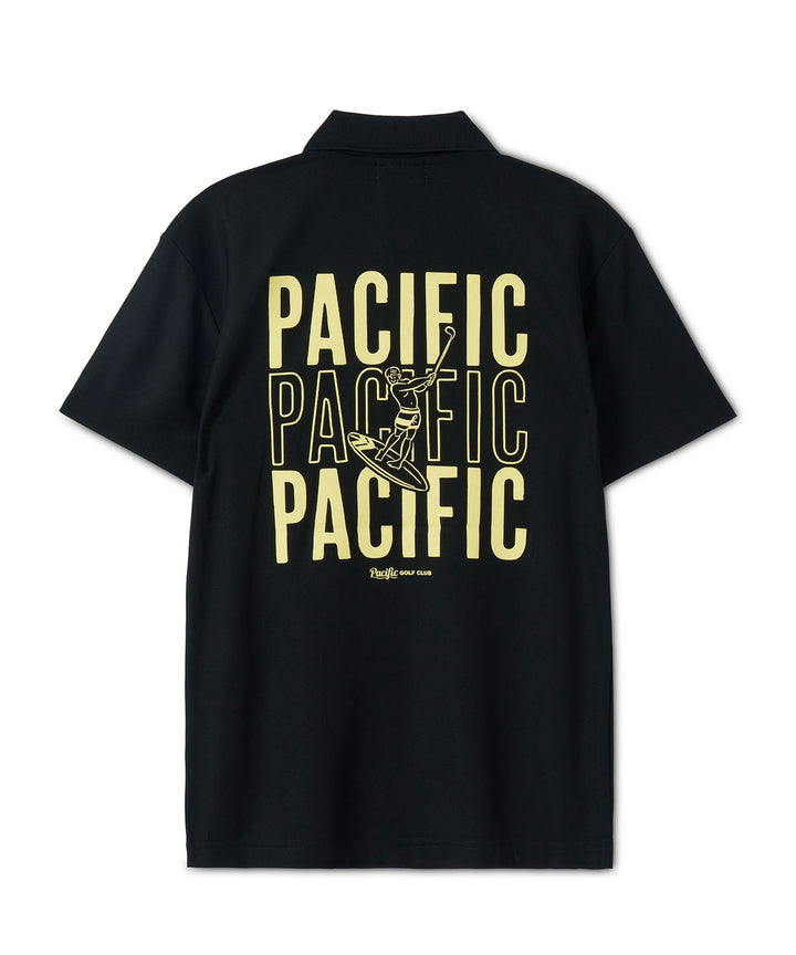 【WOMEN】TRIPLE PACIFIC LOGO POLO SHIRT
