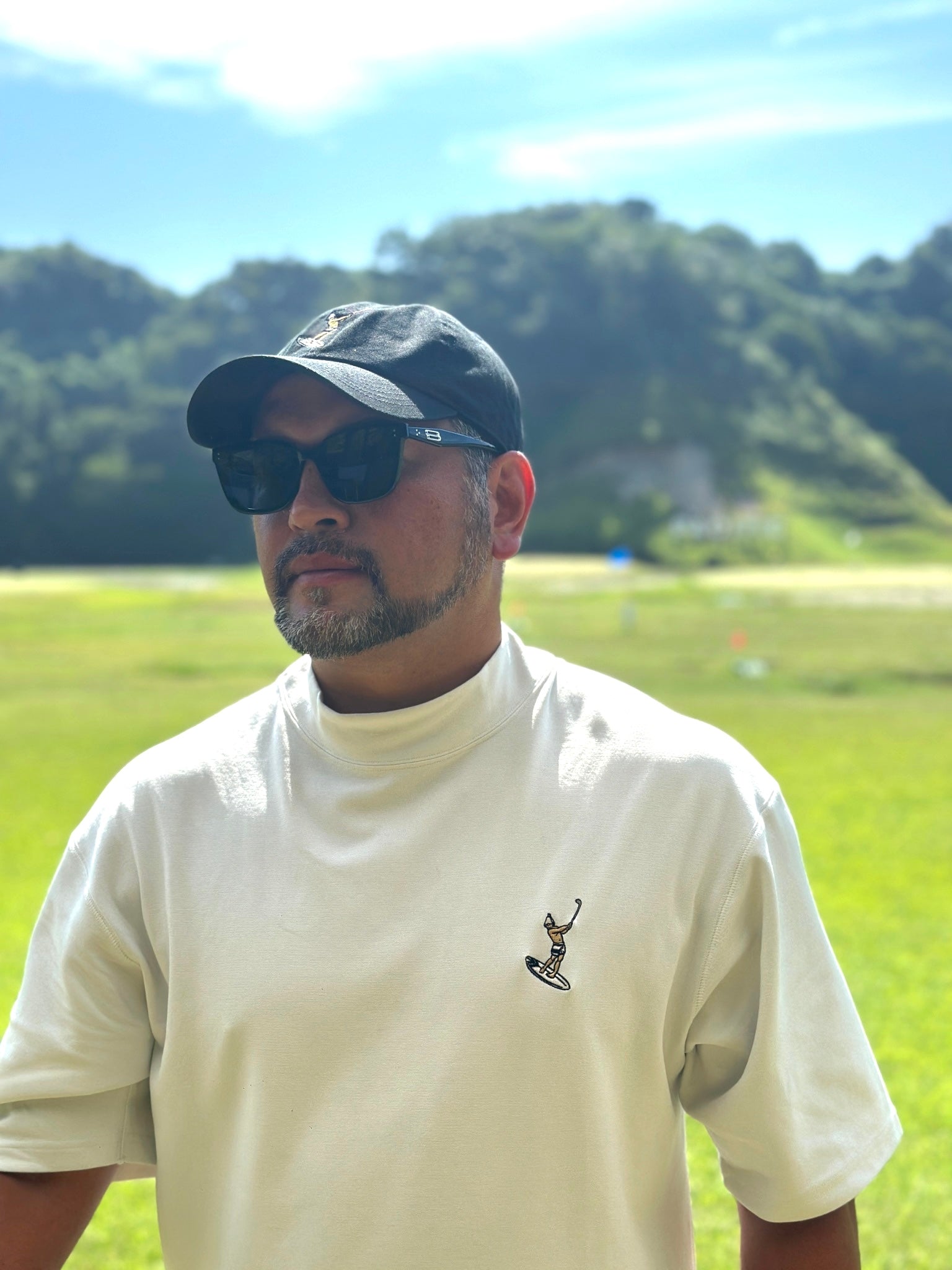 TTNE × PGC MOCK NECK TEE – Pacific GOLF CLUB