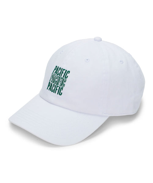 Pacific Golf Club MMY_PGC 6 PANEL CAP 白 TRIPLE PACIFIC LOGO 6 PANEL CAP – Pacific GOLF CLUB