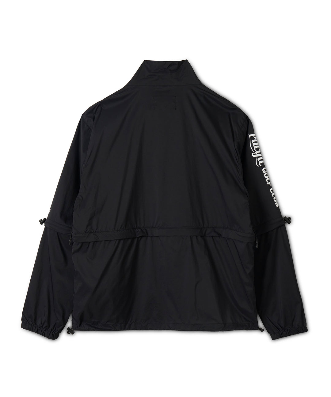 TAION × PGC BASIC SPORTS HI-NECK W-ZIP DETACHABLE LIGHT JACKET BLACK
